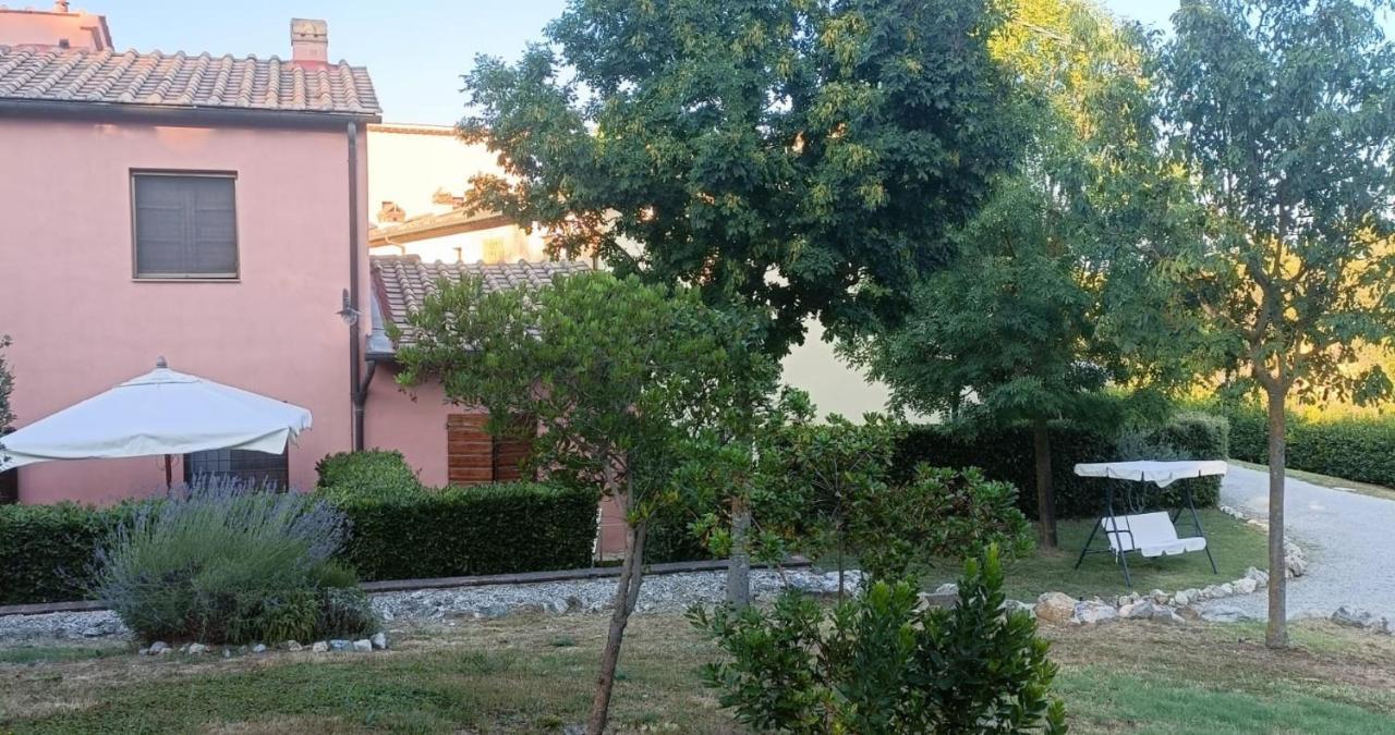 Appartamento Con Piscina Il Borghetto - Vicino San Gimignano Гамбаси Терме Екстериор снимка